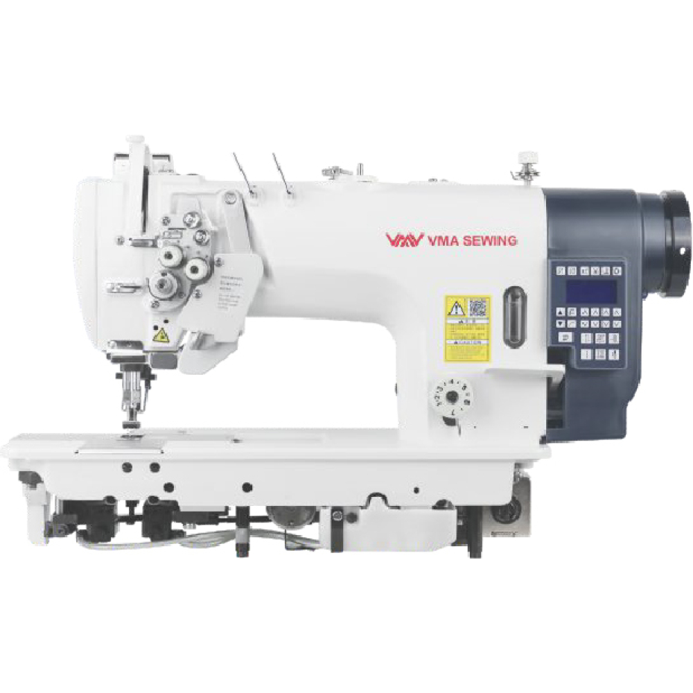 ماكينة 2 إبرة كروشية كبير عمود متحرك قص